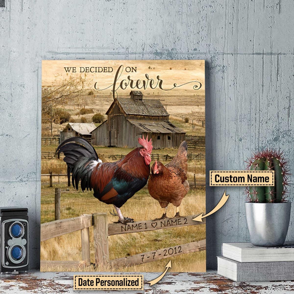 Rooster Poster Pi22052101
