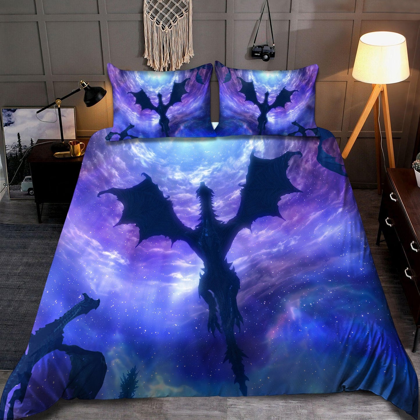 Galaxy Dragon Bedding Set DQB08172005