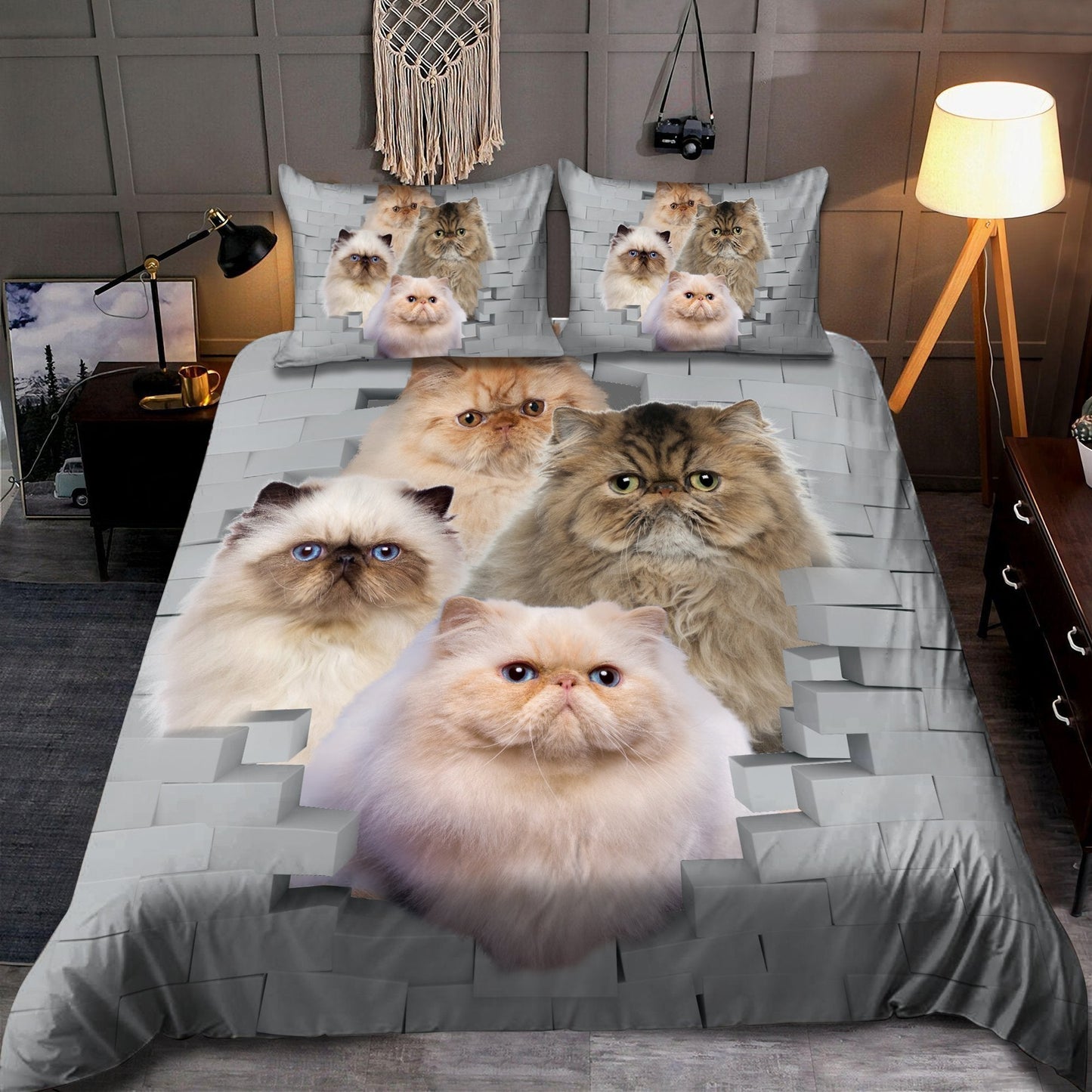Persian Cat Bedding Set DQB07282008
