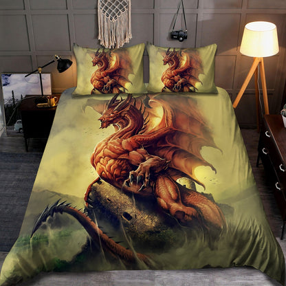 Red Dragon Bedding Set DQB08122003