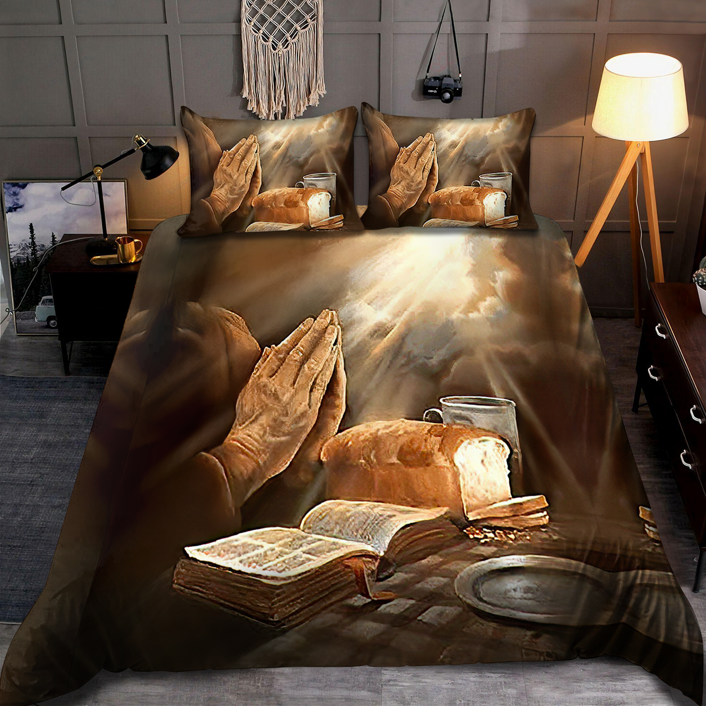 Christian Jesus Bedding Set MH0108204