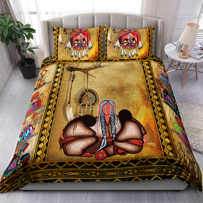 Native American Grandma Bedding Set-MEI