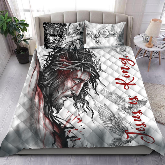 Jesus Tattoo Quilt Bedding Set TT JJ15052001S - Amaze Style™-Bedding Set