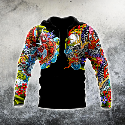 Japan Culture 3D All Over Printed Unisex Shirts
