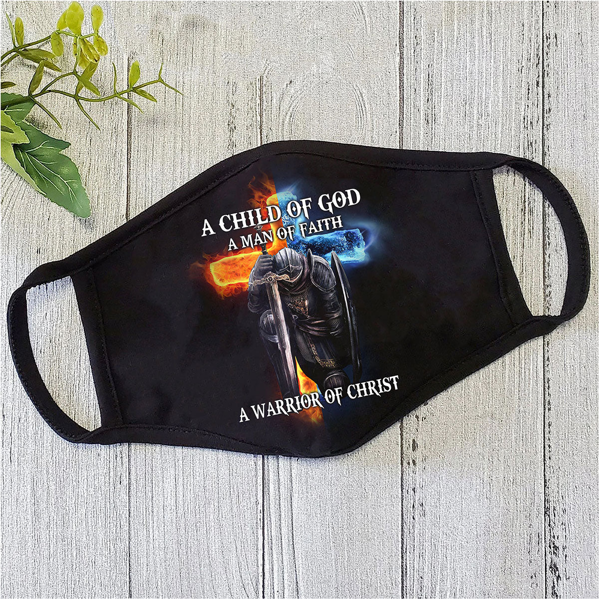Kinght Templar - Jesus Face Mask TA