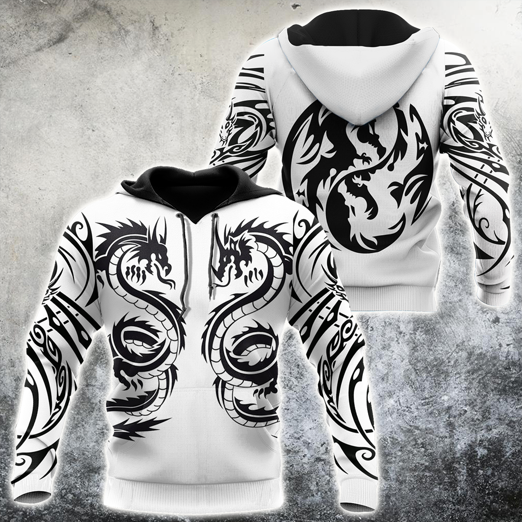 Premium Unisex All Over Printed Dragon Tatoo Shirts MEI