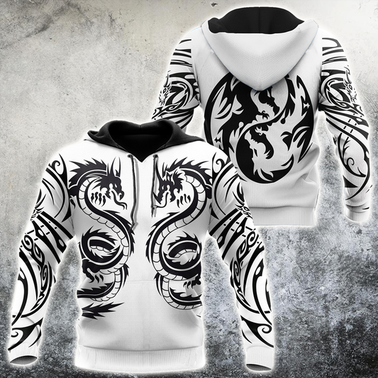 Premium Unisex All Over Printed Dragon Tatoo Shirts MEI