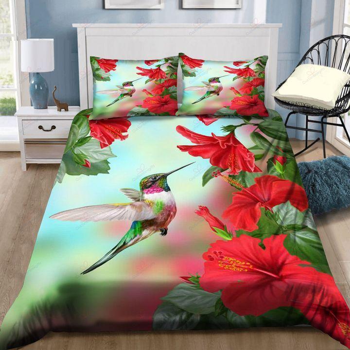 Hummingbird And Hibicus Bedding Set-ML ML0704