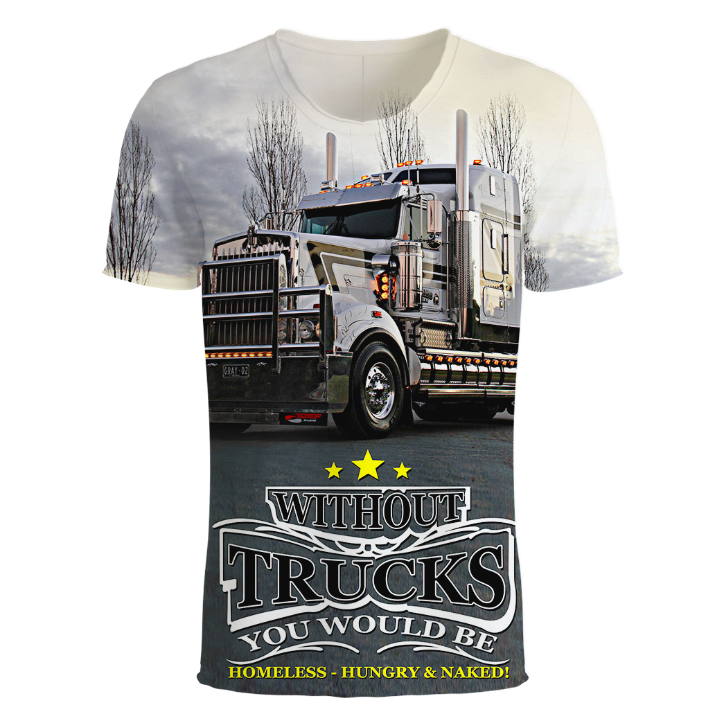 3D All Over Print Trucker Hoodie-Apparel-6teenth World-T-Shirt-S-Vibe Cosy™