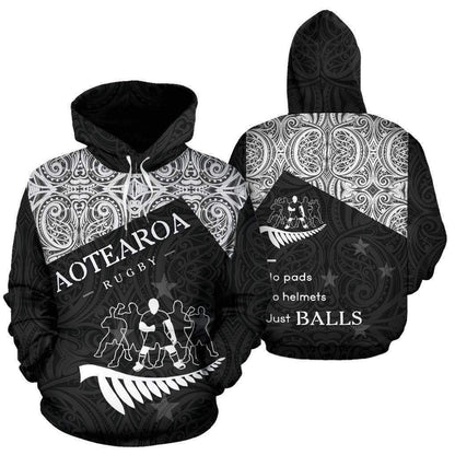 Maori Haka Rugby Hoodie New Zealand HC1105 - Amaze Style™-Apparel