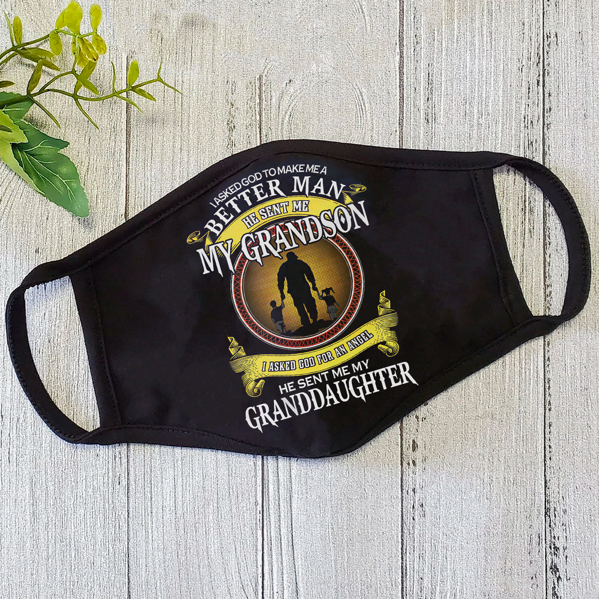 Grandfather Face Mask TA