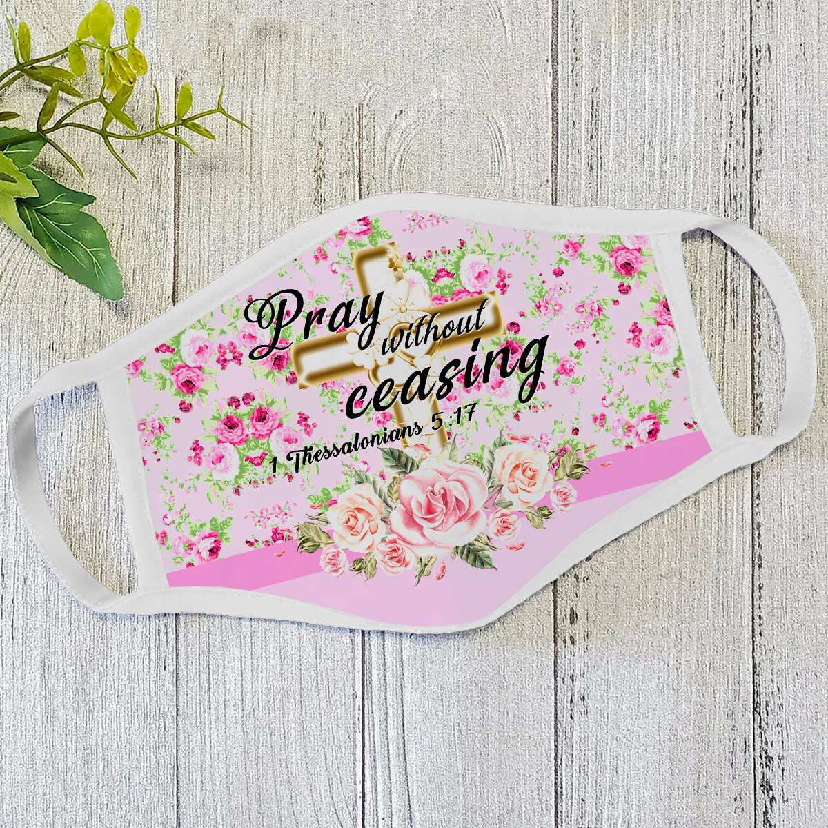 Christian Bible Verse Face Mask DL