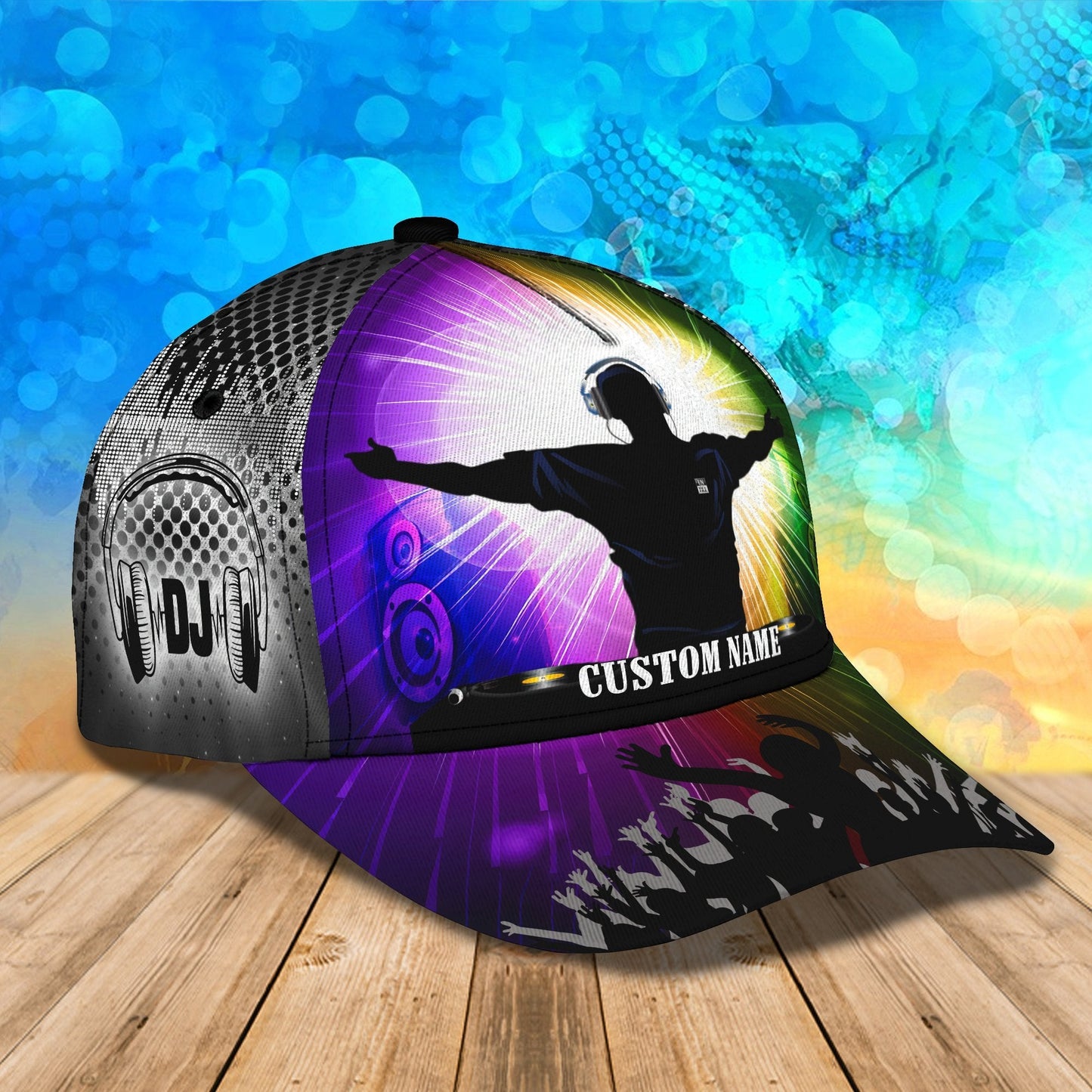 Personalized DJ 3D Printed Cap