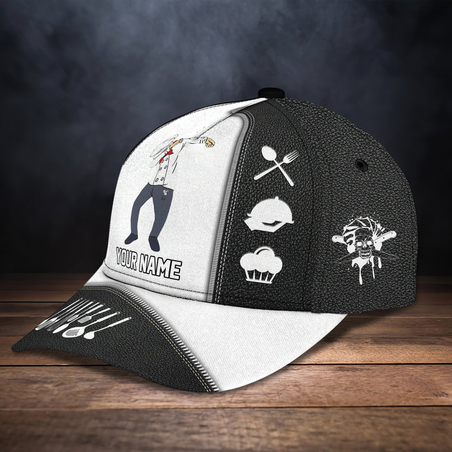 Customized Name Master Chef Classic Cap