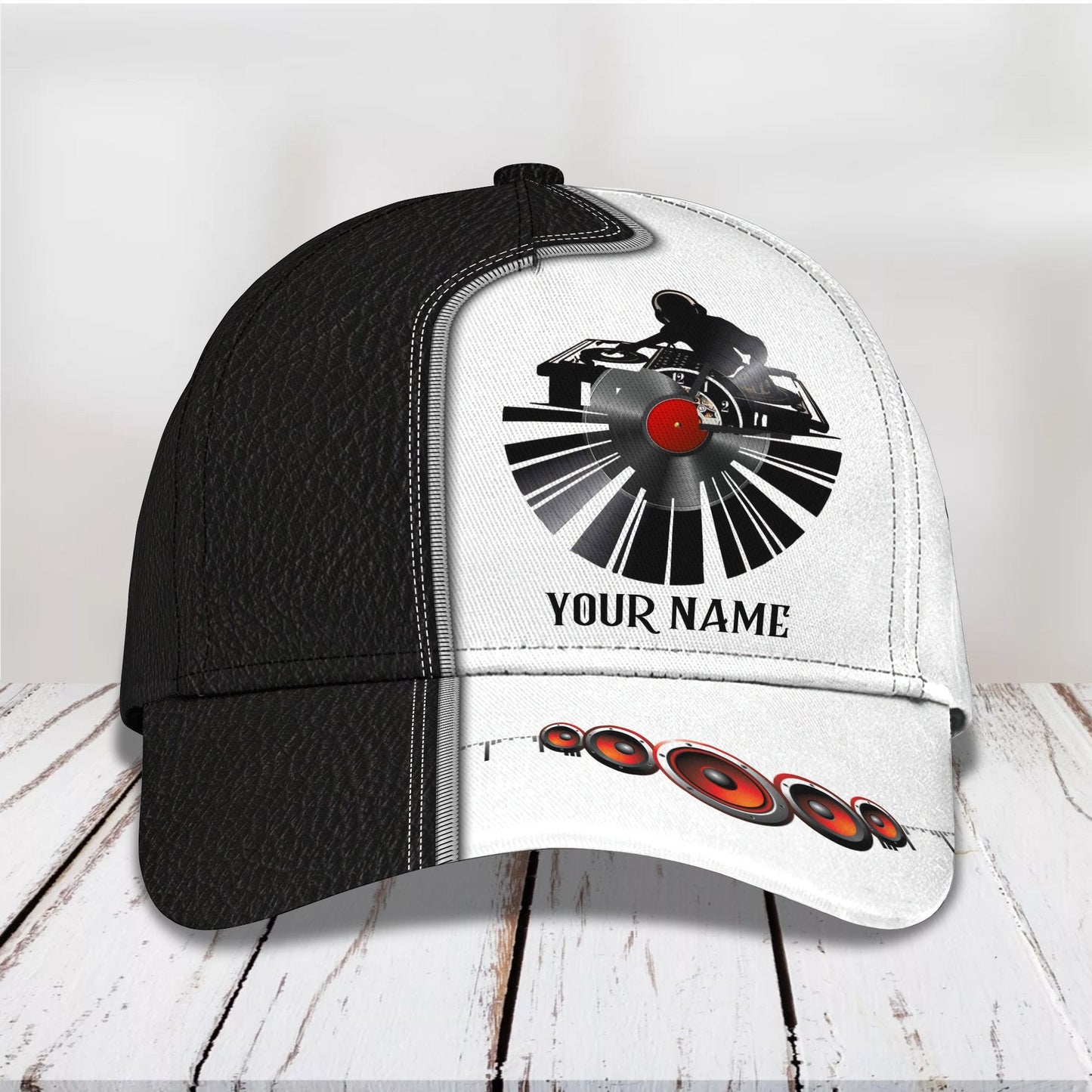 Personalized DJ 3D Printed Cap