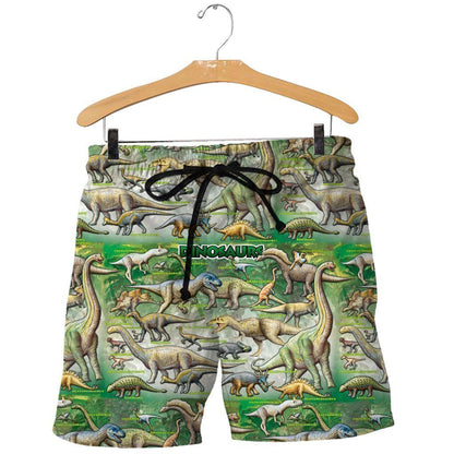 3D All Over Printed Dinosaurs Art Shirts And Shorts - Amaze Style™-3D All Over Printed Clothes