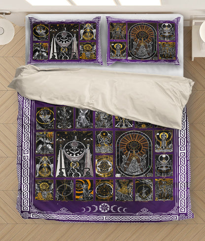 Purple Wicca Bedding Set DD06122002-NM-Bedding Set-NM-Twin-Vibe Cosy™