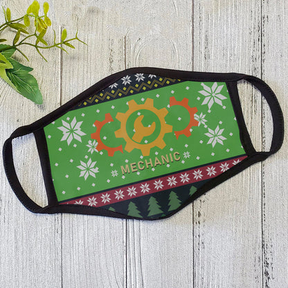 Mechanic Christmas Face Mask TN