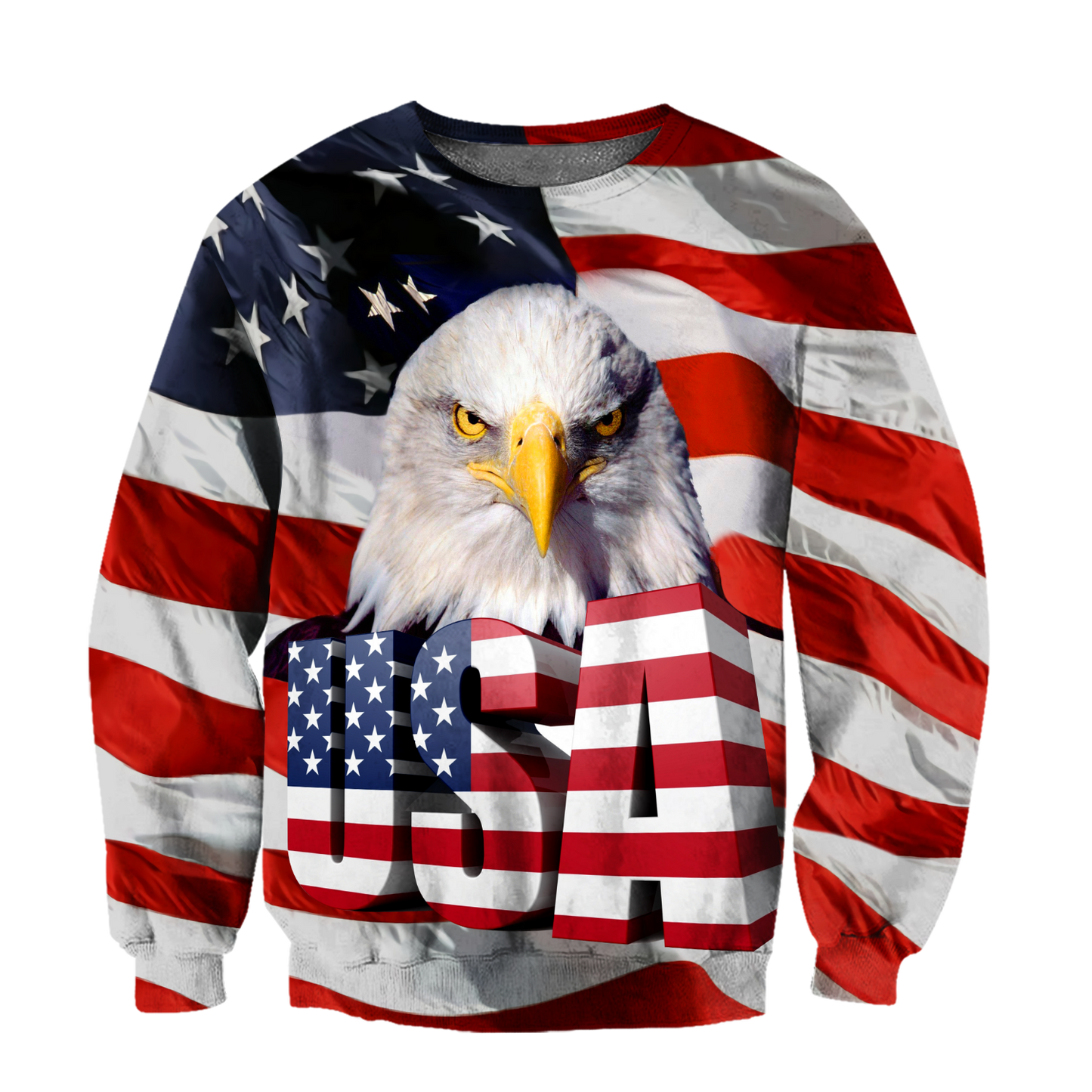 Independence Day American Eagle 3D All Over Printed Shirts Hoodie DD06122003