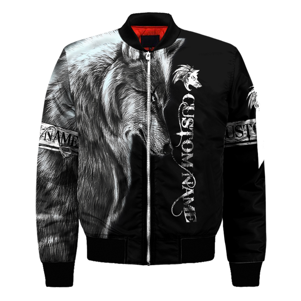 Personalized Wolf  All Over Printed Shirts For Men and Women MH010920S3