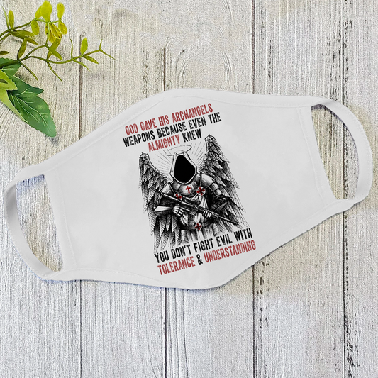 Knight Templar Jesus Face Mask TA