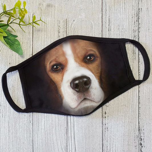 Beagle Dog Face Mask DL