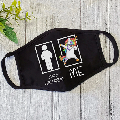 Unicorn Funny Face Mask DL
