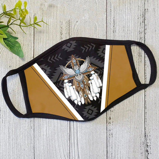 Owl Dreamcatcher Native American For Everybody Face Mask LAM
