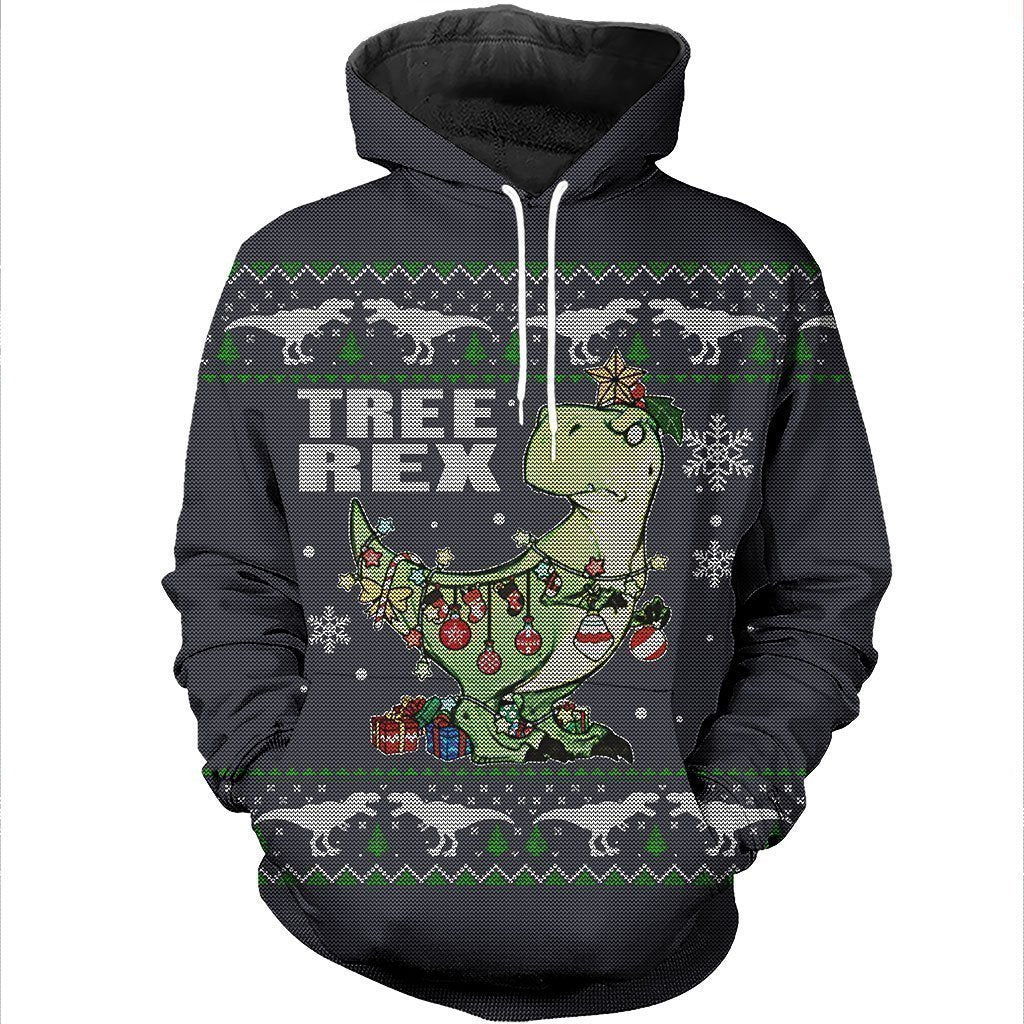 3D All Over Printed Dinosaurs Christmas Shirts And Shorts - Amaze Style™-3D All Over Printed Clothes