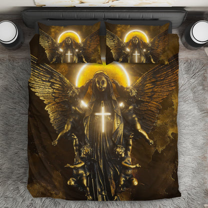 Christian Jesus Memento Mori Bedding Set HV