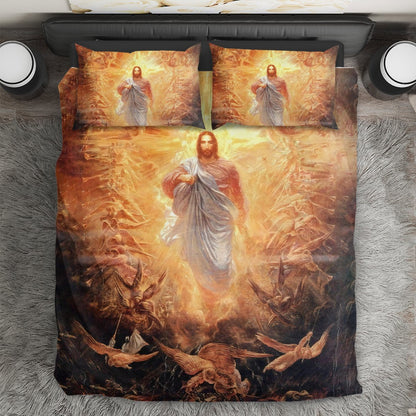 Christian Jesus Bedding Set HV