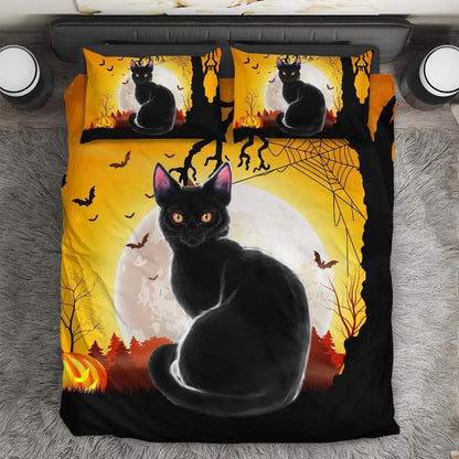 Halloween Black Cat Bedding Set AM072085-LAM