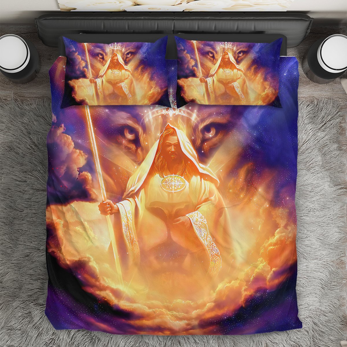 Christian Jesus Bedding Set HV