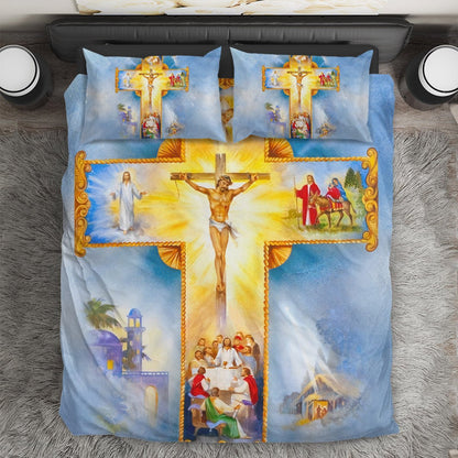 Christian Jesus Bedding Set HV
