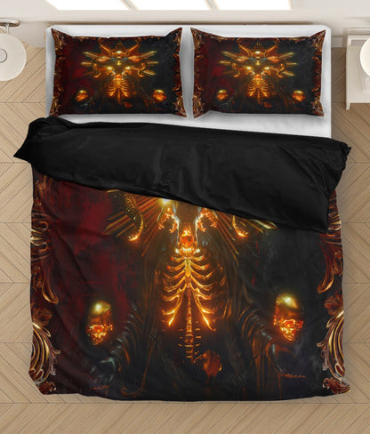 Skull Art Bedding Set HAC180601-NM-Bedding Set-NM-Twin-Vibe Cosy™