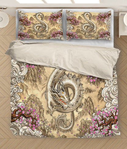 Dragon Music Art Bedding Set HAC160603-NM-Bedding Set-NM-Twin-Vibe Cosy™