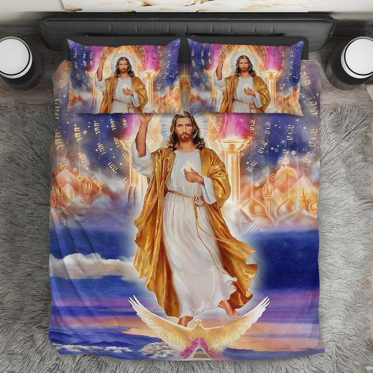 Christian Jesus Bedding Set HV