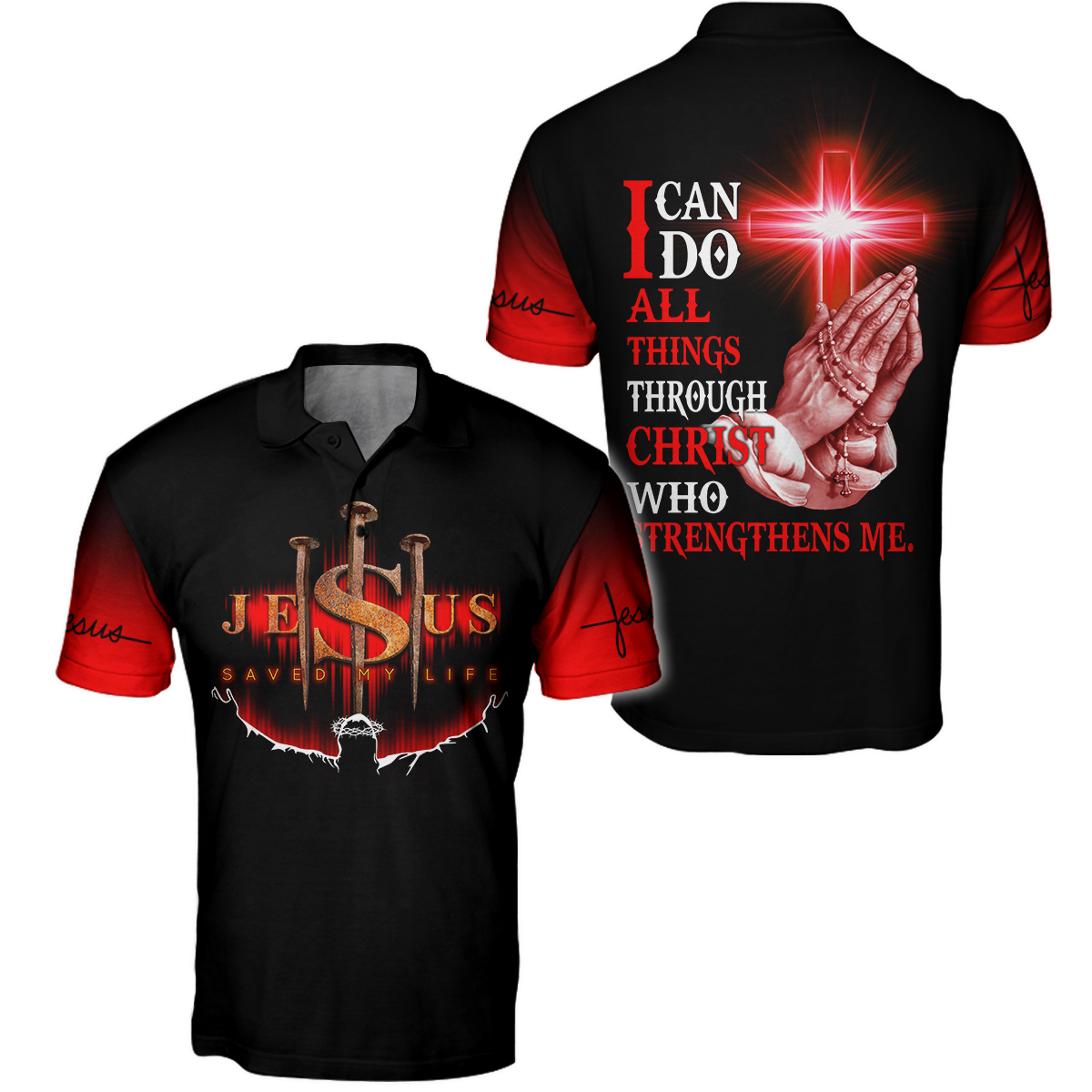 Jesus Save My Life 3D All Over Printed Shirts For Men and Women Pi12062002