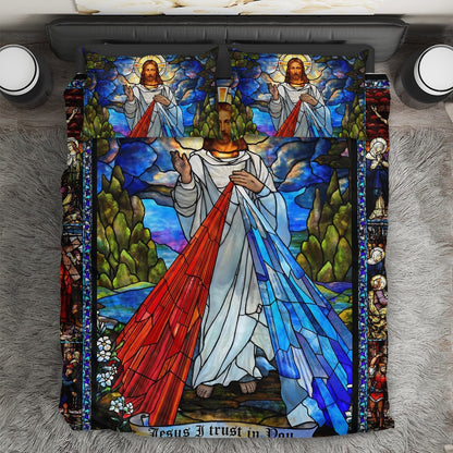 Christian Jesus Bedding Set HV