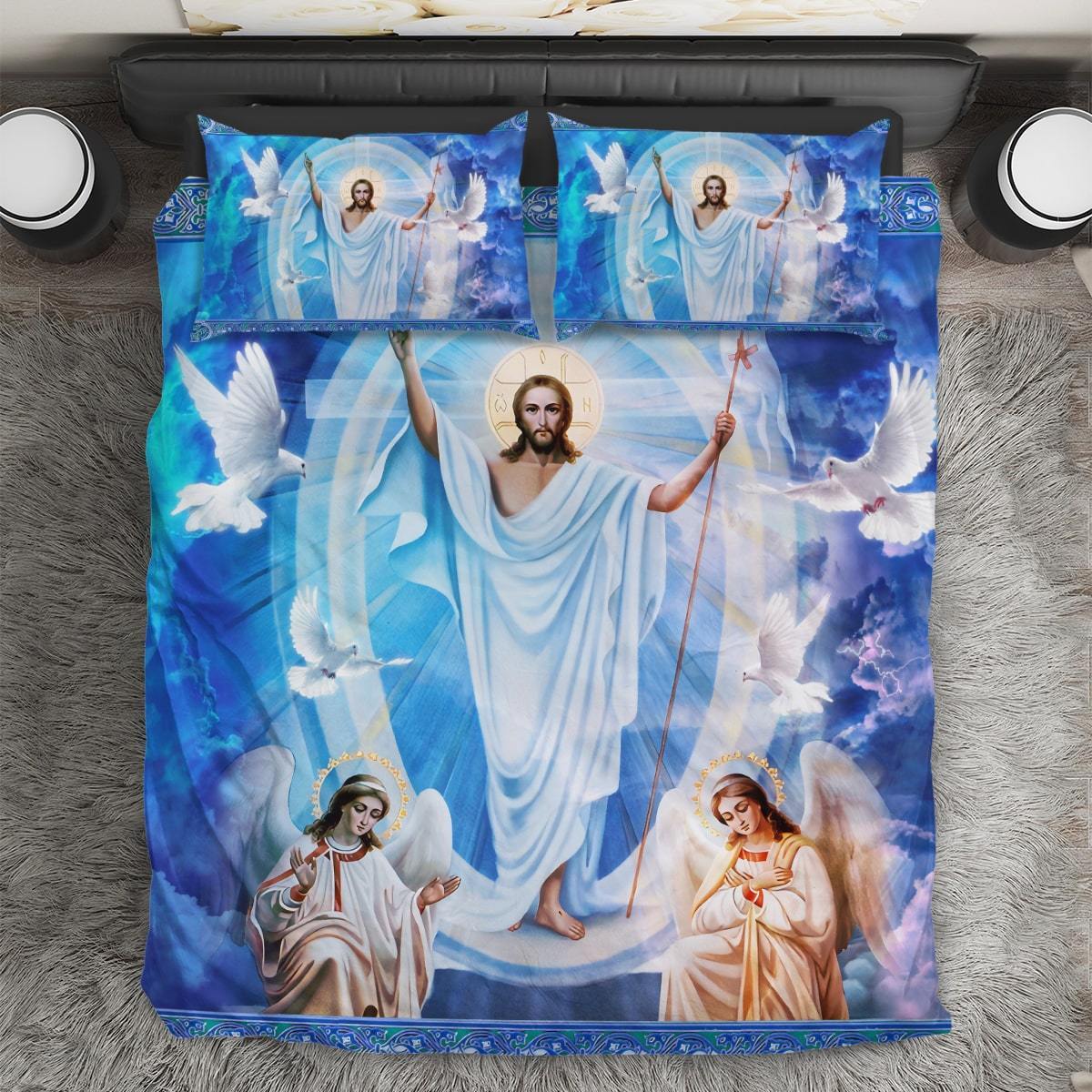Christian Jesus Bedding Set HV