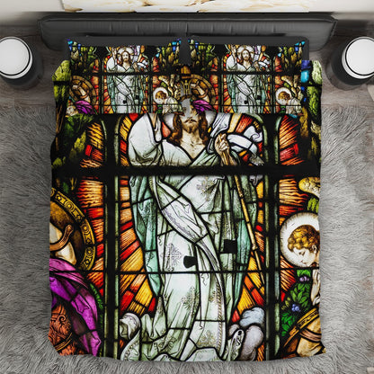 Christian Jesus Bedding Set HV