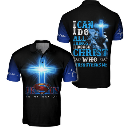 Jesus Is My Savior 3D All Over Printed Shirts For Men and Women Pi12062001