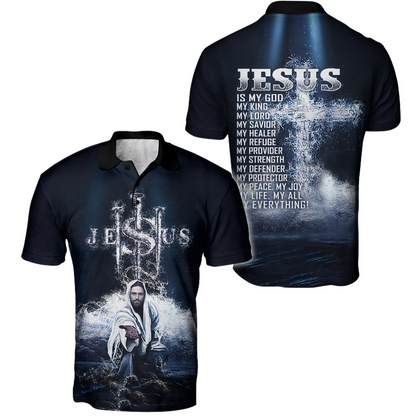 3D All Over Printed Shirts For Men and Women Easter Jesus Pi190501