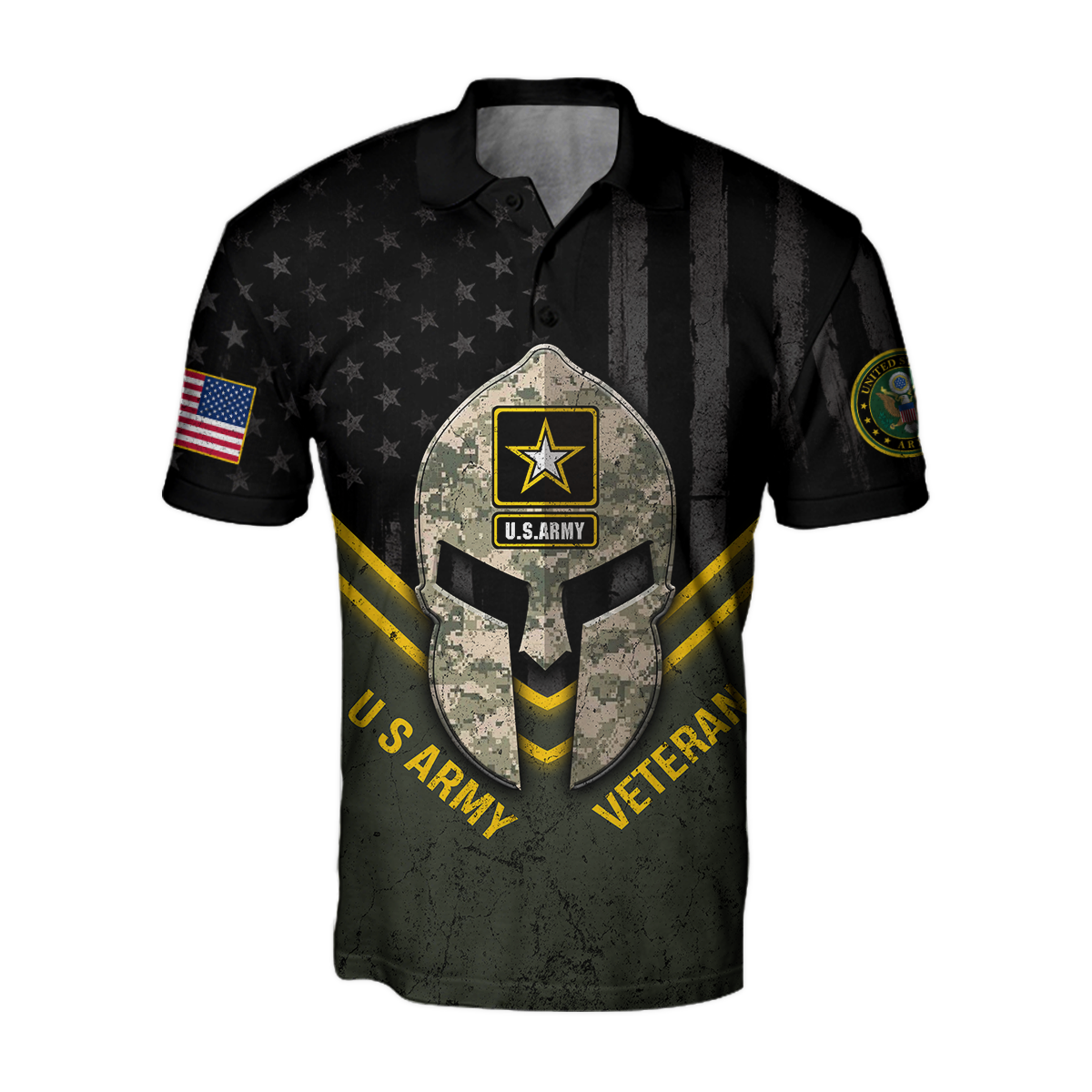 Spartan Soldier US Veteran 3D All Over Printed Shirt Hoodie Pi21082002