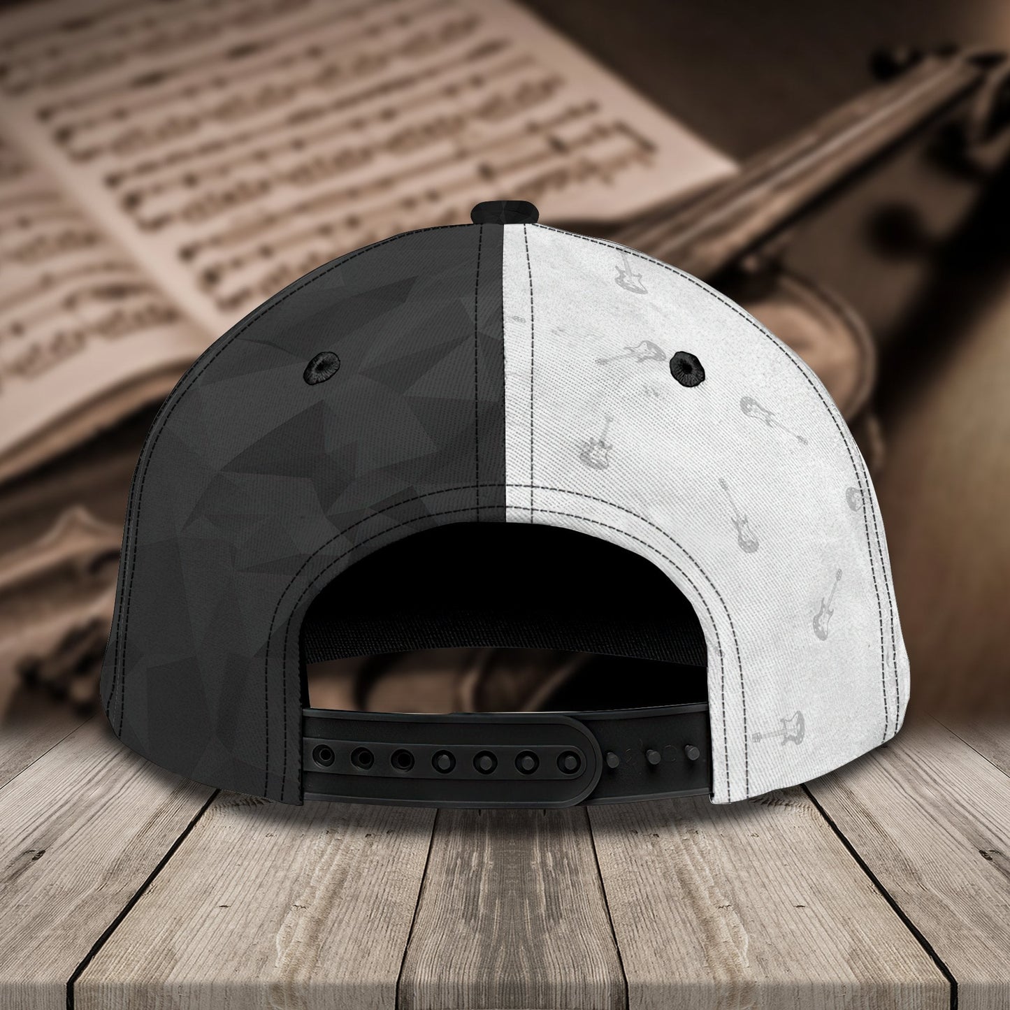 Personalized Guitar 3D Printed Cap