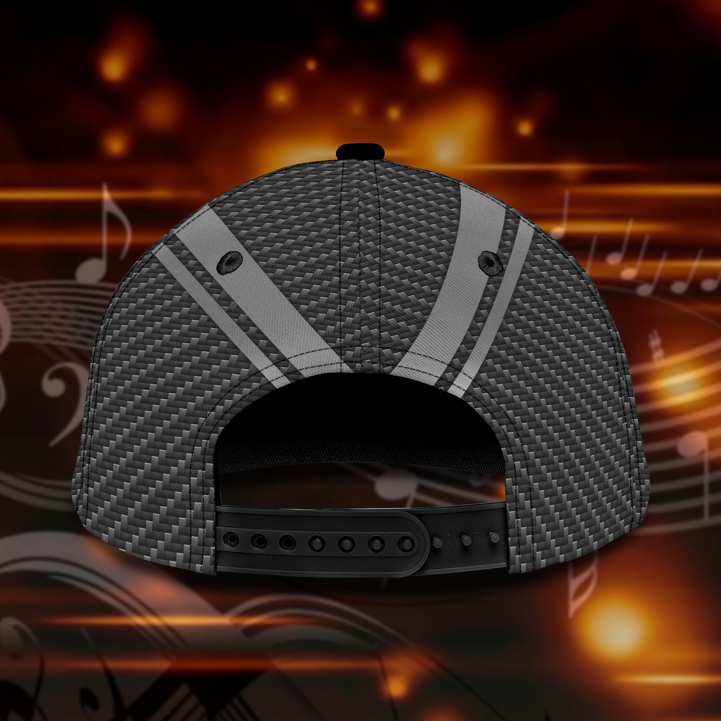 Personalized Guitar 3D Printed Cap