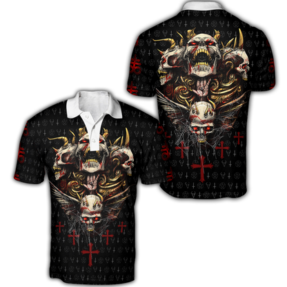Red Eyes Skull Hoodie For Men And Women