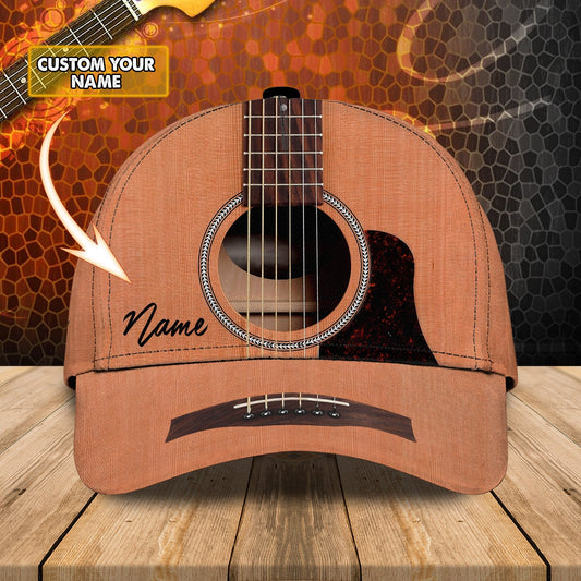 Personalized Guitar 3D Printed Cap