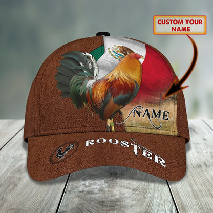 Personalized Rooster 3D Printed Cap