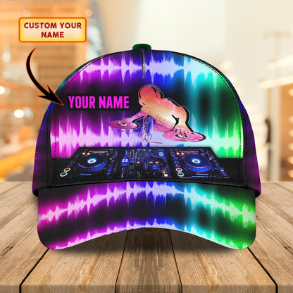 Personalized DJ 3D Printed Cap